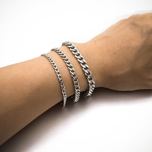 Bracelet-Chaine-Argente-homme-Oslo