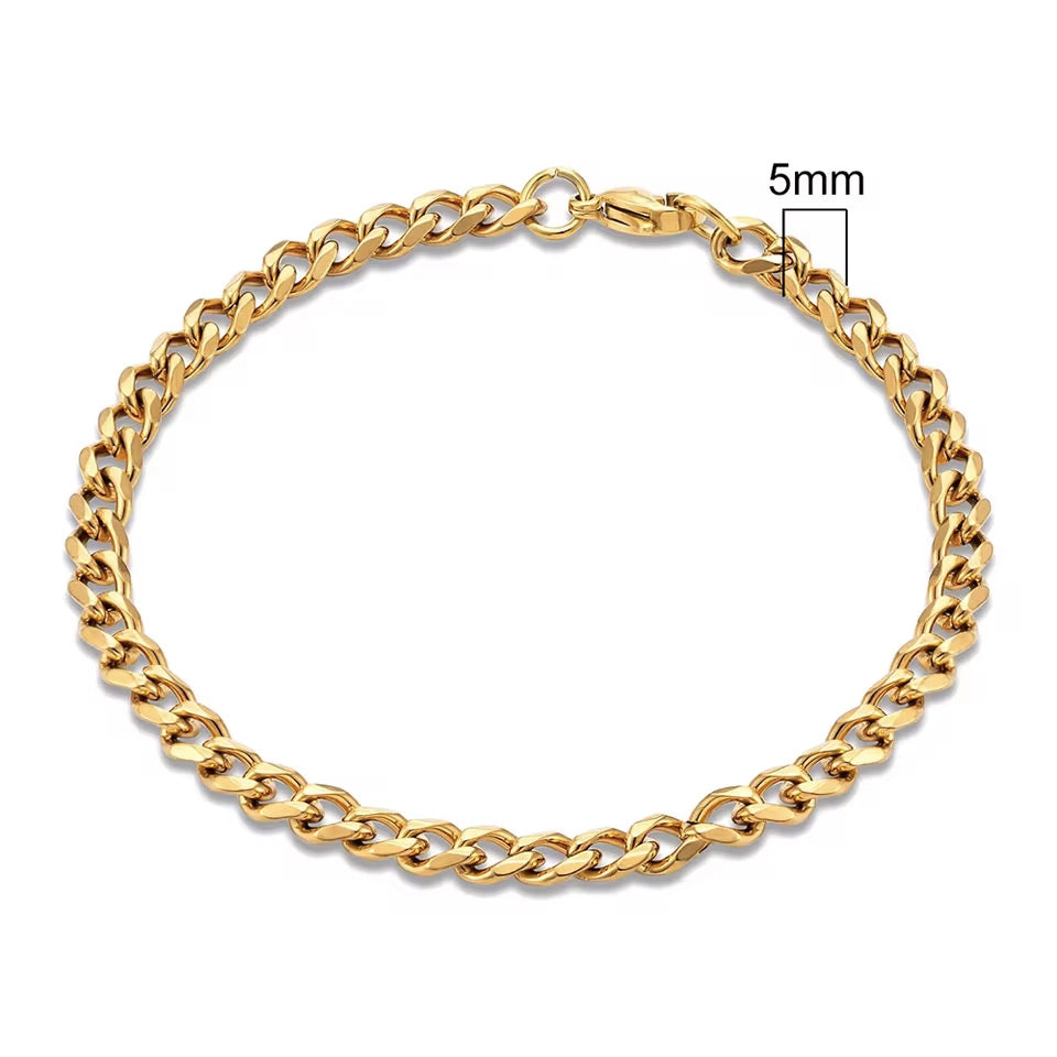 Gourmette-Doree-Fine-Astor-5mm