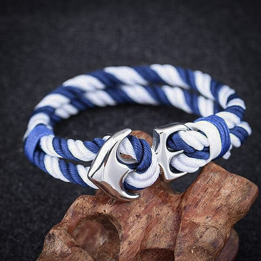 bracelet-homme-ancre-blanc-bleur-chrome