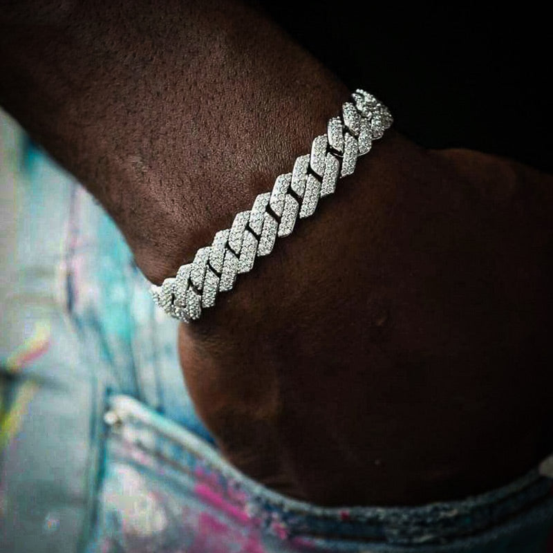 bracelet-homme-argent-diamant-poignet