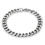 Bracelet Chaîne Argenté – Oslo 9mm