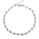 Bracelet Argent Maille Grain de Café Homme - Kaffa