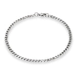 Bracelet Chaîne Argenté Fin – Oslo 3.6mm