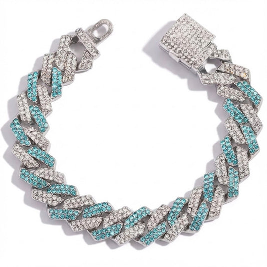 Bracelet Diamant Bleu - Santorini