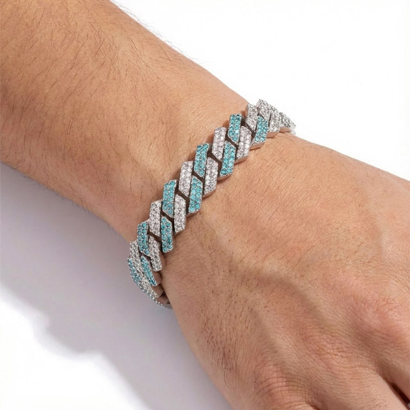 Bracelet Diamant Bleu - Santorini